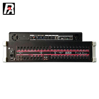 Console de mixage audio professionnelle en aluminium PA DM24 Plus 24 canaux avec écran tactile, effets intégrés, sorties USB et XLR