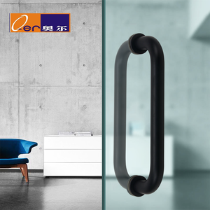 Có thể điều chỉnh phòng tắm cửa kính không Khung xử lý phù hợp các nhà sản xuất tối giản cửa kính xử lý - Product Image 3