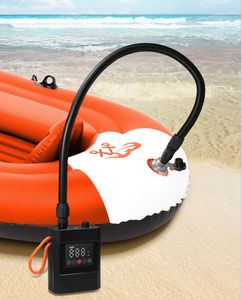 Pompe à air électrique portable, batterie 12000mAh, rechargeable par USB, moteur sans balais, pompe à air pour <span class=keywords><strong>camping</strong></span>, SUP, kayak gonflable - Product Image 2