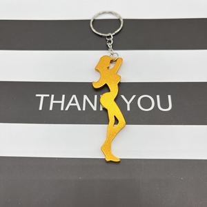 Llavero Multicolor de Aluminio con Forma de Cuerpo de Mujer Sexy, Mini Abrebotellas Portátil para Cerveza y Bebidas, Regalo para Hombres, Uso en Bares - Product Image 5