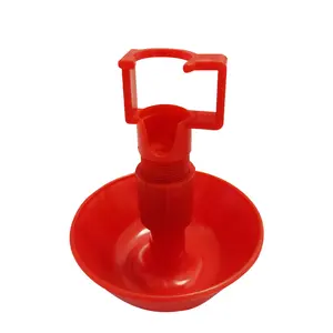 SCHLUSS TÜRKEI Wachteln huhn rot vertikal 360-grad verstellbare Trinknapf verstellbar für Geflügel trinkbehälter