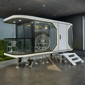 Maison Conteneur Moderne 2025, Maison Préfabriquée de Petite Taille, Maisons Capsule à Énergie Solaire à Vendre - Product Image 2