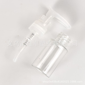 ชุดขวดแบ่งบรรจุสำหรับเดินทาง 30 มล. วัสดุ PP PET ขวดตัวอย่างผลิตภัณฑ์ดูแลผิวหน้าแบบขัดเงา พร้อมกรวย - Product Image 3