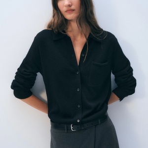 Polos en <span class=keywords><strong>cachemire</strong></span> Pulls en <span class=keywords><strong>cachemire</strong></span> pour femmes Chemises douces et chaudes - Product Image 5