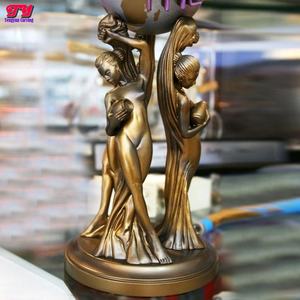 Famous Metal Cast Sculpture Bronze Full Size <strong>the</strong> <strong>World</strong> <strong>Is</strong> <strong>Yours</strong> <strong>Statue</strong> for Sale - Product Image 6