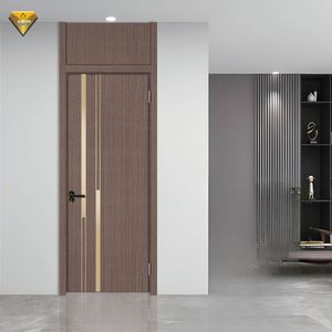 Puertas Interiores de Madera Maciza Premium para Diseño Moderno de Dormitorios y Oficinas en el Hogar, Acabado Duradero con Veta Natural y Reducción de Ruido - Product Image 3