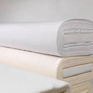 Tissu de microfiber de polyester tourné par 100% pour le thobe