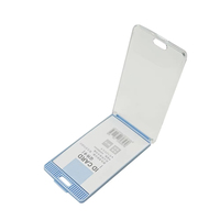 Longes en plastique de couleur personnalisée avec boucle de sécurité pour porte-carte d'identité en plastique imperméable et durable pour les étudiants et les entreprises