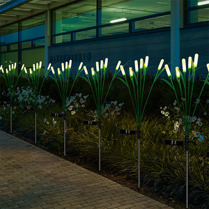 Nouvelles lucioles solaires améliorées se balançant lumières extérieures imperméables solaires jardin lumières décoratives cour Patio voie décoration - Product Image 1