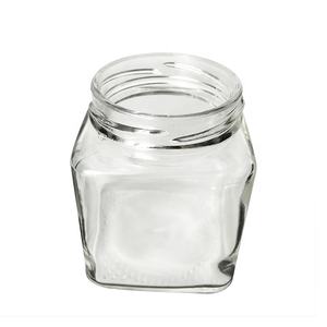 Vente en gros de bocaux carrés en verre de haute qualité pour la mise en conserve de sauce à la confiture de miel avec capuchon en métal - Product Image 2