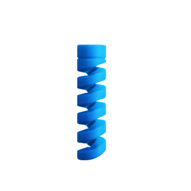Spiral Cable Winder Protector Soft Silicone Cable Winder Clip Saver Cover for Phone Mouse Earphone Wire Protection