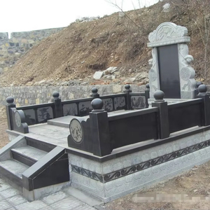 Granite Monument Headstone Tombstone Shanxi Black Granite Carving Tombstone <strong>Memorial</strong> <strong>Stones</strong> <strong>for</strong> <strong>Graves</strong> Headstones - Product Image 1