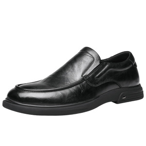 Mocasines de Cuero Papai.Ec para Hombre, Negros, de Cuero Genuino, Tacón Bajo, Estilo Casual Británico, Talla Estándar para Adultos, Grosor Estándar - Product Image 5