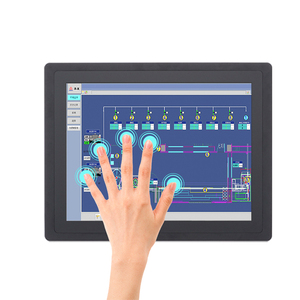 19 inç FHD IP65 ev içi LCD ekran akıllı Dc 12v gömülü Panel uygun endüstriyel fabrika kullanımı dokunmatik Panel endüstriyel monitör - Product Image 1