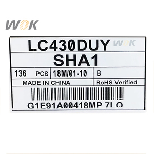 Écran de remplacement pour téléviseur 43 pouces LC430DUY-SHA1 de haute qualité avec rétroéclairage <span class=keywords><strong>LED</strong></span>, définition 4K UHD, 60Hz - Product Image 6