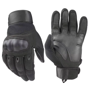 Doublesafe, venta al por mayor, caqui, entrenamiento al aire libre, dedo completo, nudillos duros, guantes protectores de seguridad, guantes tácticos de nailon y poliéster - Product Image 2