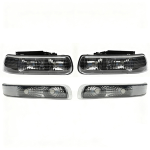 GM2503187 GM2502187ไฟหน้ารถยนต์ภายนอกสำหรับ Chevrolet Silverado 1500 1999 2000 2001 <span class=keywords><strong>2002</strong></span> - Product Image 1