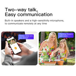 4G LTE بطاقة SIM للأمن الشمسي الخلوي رؤية لاسلكية لون 2K رؤية ليلية PIR 2 Way كاميرا صوت خارجية - Product Image 5