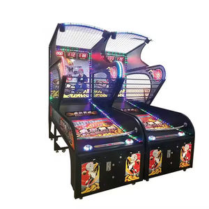 वयस्कों के लिए सिक्का संचालित इनडोर इलेक्ट्रिक बास्केटबॉल खेल बास्केटबॉल आर्केड खेल - Product Image 6