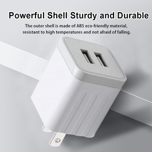 Caricatore da Muro HNT 10.5W con Doppia Porta USB-A, Ricarica Rapida PD 3.0, Adattatore di Alimentazione Portatile per iPhone Samsung, Certificato FCC - Product Image 3