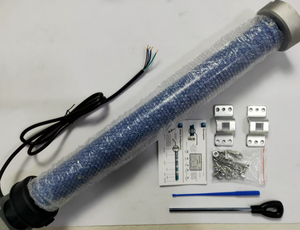 Moteur tubulaire manuel AC à couple élevé, <span class=keywords><strong>prix</strong></span> d'usine en Chine, pour porte roulante BR59M /140N - Product Image 5