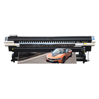 Impresora Digital de 1.6m 1.8m I3200 Xp600 con Cabezal de Impresión Plotter de Formato Grande para Lona, Vinilo, Pancartas, Pósteres, Impresora de Inyección de Tinta con Tinta Eco Solvente