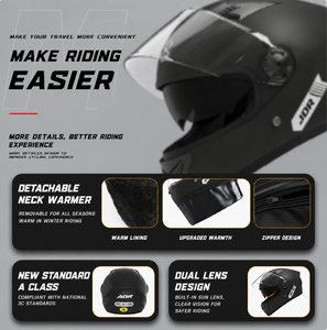 Vente en gros de casques de moto intégraux |   Norme de sécurité DOT |   Équipement de conduite toutes saisons 888 888 - Product Image 3