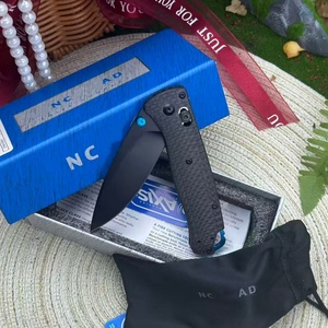 Cuchillo plegable BM535-3 personalizado de fácil apertura con hoja de acero S90V, cuchillo de bolsillo táctico portátil para barbacoa. - Product Image 3