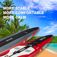 Vente en gros planche de course de sup planche à pagaie gonflable bateau de nappe phréatique avec pompe planche de sup de course planche de surf pour le surf