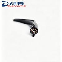 Câble de commande plat tandem pour grue, pour palan électrique, conducteur en cuivre, isolation PP/EPDM, gaine PVC/PUR, 300/500V