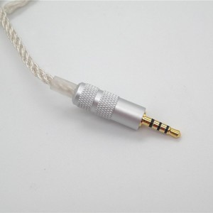 Cable de audio balanceado de 8 hilos de cobre plateado de alta gama de 2,5 mm, cable para auriculares MMCX con interfaces Im A2dc - Product Image 2