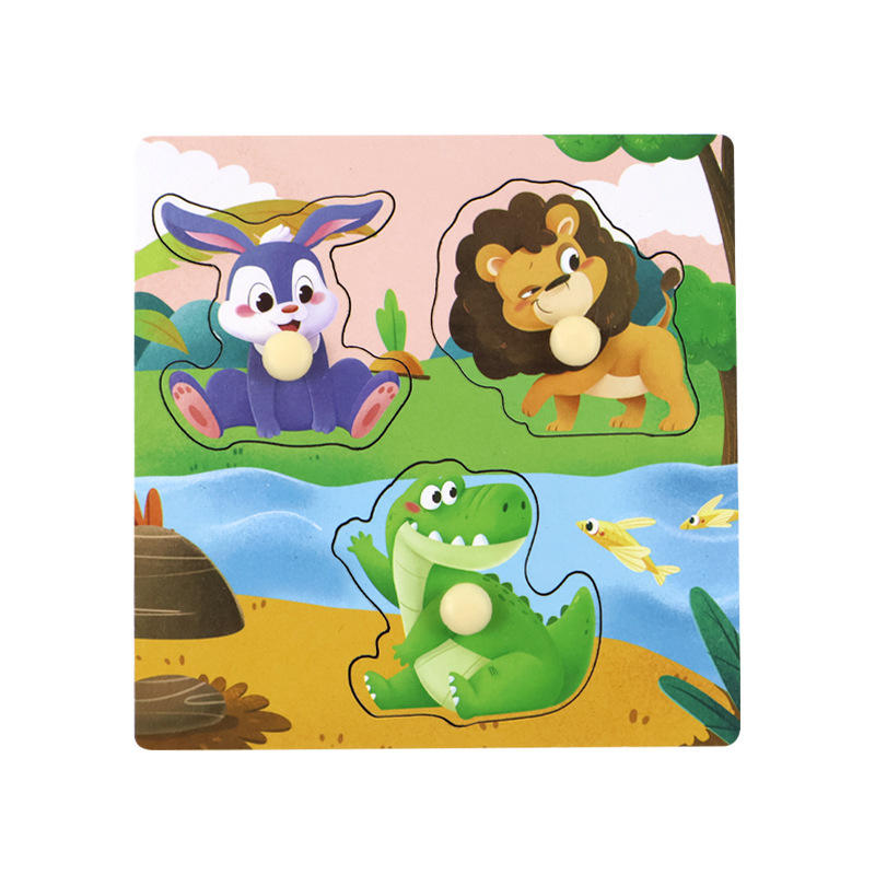 A4 gray rabbit lion crocodile hand-held version