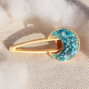 Vente en gros de pinces à cheveux en cristal de haute qualité, pinces à cheveux en cristal naturel, améthyste, quartz rose - Product Image 6