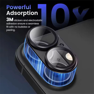 Protection d'objectif intégrale en verre trempé mat monobloc pour iPhone 17 Pro Max 17 Air/Pro – Vente Flash - Product Image 3