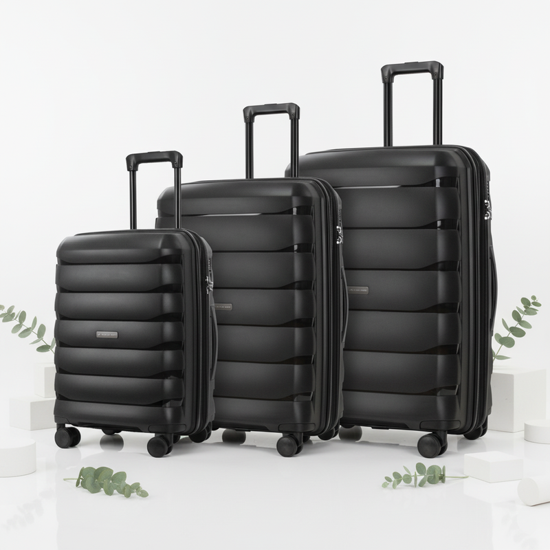 Wholesale Luxury 3 Piece Expandable Luggage