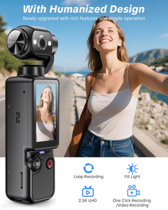 Mini Cámara de Acción 1080P con Lente Giratoria de 180°, Resistente al Agua IPX4, Portátil, para Deportes, Vlog, Aire Libre, DVR para Auto - Product Image 4