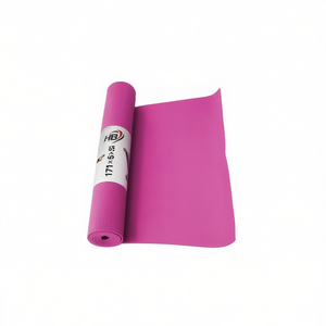 Tapete de Yoga de PVC Rojo Rosa, 173*61*0.4cm, Tapete de Ejercicio de Alta Calidad para Fitness y Ejercicio - Product Image 2