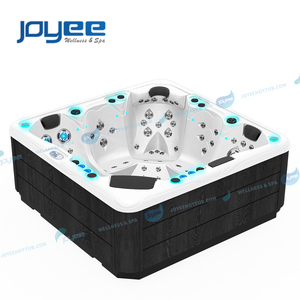 Joyee Hot Bán Ngoài Trời Hot Bồn Tắm Bể Sục Ngoài Cửa Hottub Spa UV-C Balboa Giá Rẻ Giá Trung Quốc Whirlpool Nhà Máy Với Thác Nước - Product Image 2