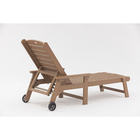 Mobilier d'extérieur Chaise de piscine avec accoudoirs Chaise longue au design nouveau