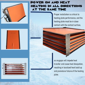 Certified Custom Quality 220V Industrial Flexible Silicone Rubber Band <strong>Heater</strong> /CE Certifications 1 Year Warranty -40C 250C - Product Image 4