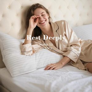 Lot de <span class=keywords><strong>2</strong></span> oreillers de lit de collection d'hôtels de luxe, alternative douce <span class=keywords><strong>pour</strong></span> les dormeurs latéraux du dos, soutien confortable du cou - Product Image 6