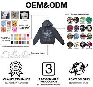 OEM 맞춤형 3m 반사 지퍼 후드티 및 나일론 트랙 팬츠 윈드브레이커 트랙수트 경량 조거 나일론 윈드치터 세트 - Product Image 6