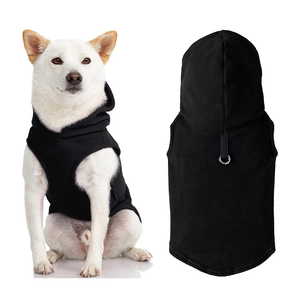 Low MOQ Wholesale Price Pets <b>Clothes</b> Solid Color <b>Dogs</b> <b>Clothes</b> Luxury Custom Red Color <b>Dog</b> Fashion Hoodies Lightweight Breathable - Product Image 5