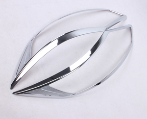 Nouveaux ensembles complets d'accessoires de voiture, décoration en ABS chromé, kit carrosserie CHROME pour Qashqai - Product Image 4