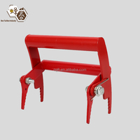 Nouvelle pince de levage légère à poignée rouge pour cadres de ruche, outil d'apiculture