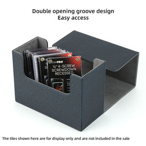   Boîte de rangement pour cartes surdimensionnée 600+ places, organisateur grande capacité pour jeux de cartes à collectionner TCG CCG Yugioh PTCG Commander Collection - Product Image 3