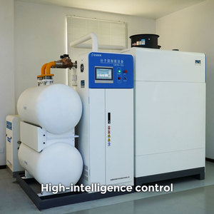 2025 नवीनतम एलबील वीसा ऑक्सीजन प्लांट कम कीमत वाली गैस उत्पादन उपकरण चिकित्सा अस्पताल 220 वी एयर कंप्रेसर पीएलसी - Product Image 6