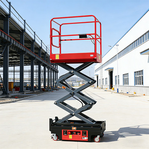 जिउबांग इलेक्ट्रिक हाइड्रोलिक कैंची लिफ्ट प्लेटफॉर्म 230 किलोग्राम क्षमता 14 मीटर उठाने की ऊंचाई मोटर 1200 किलोग्राम क्रॉलर स्व-चालित घरेलू उपयोग - Product Image 6