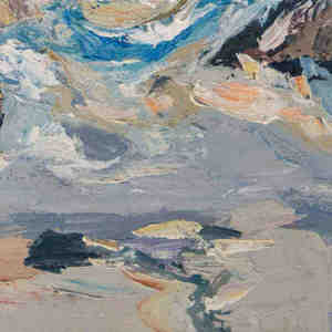 B&C ART <span class=keywords><strong>Peinture</strong></span> à l'huile abstraite <span class=keywords><strong>sur</strong></span> <span class=keywords><strong>toile</strong></span> <span class=keywords><strong>de</strong></span> <span class=keywords><strong>lin</strong></span> et coton mélangé, 100% faite à la main, <span class=keywords><strong>sur</strong></span> mesure, décoration murale - Product Image 4