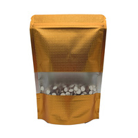 Sachets personnalisés en aluminium à fond plat, anti-humidité et sécurisés, thermoscellables pour aliments en conserve et gelée